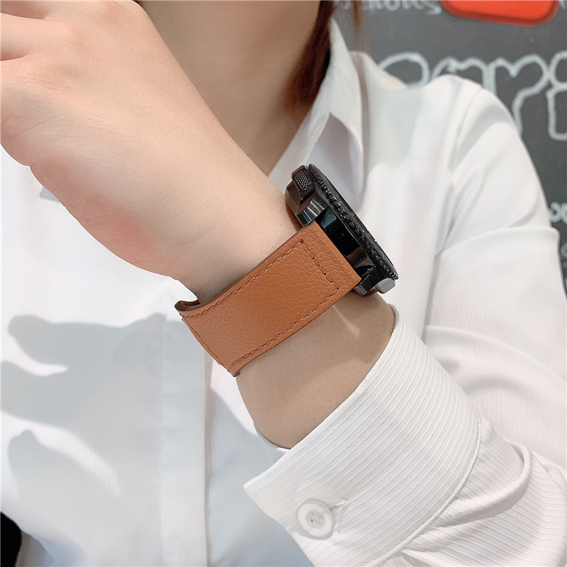 สายนาฬิกาหนังสําหรับ Samsung G - Titan Smartwatch Accessories บทวิจารณ์และราคา