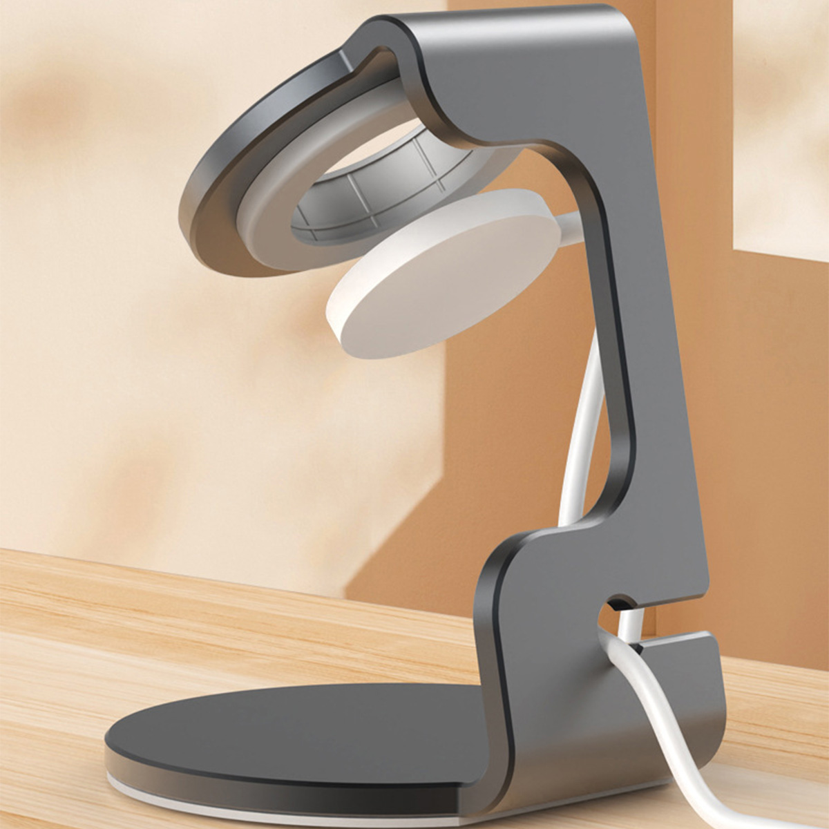 อลูมิเนียมBracket Charger Dock - Watch Charging Dock บทวิจารณ์และราคา