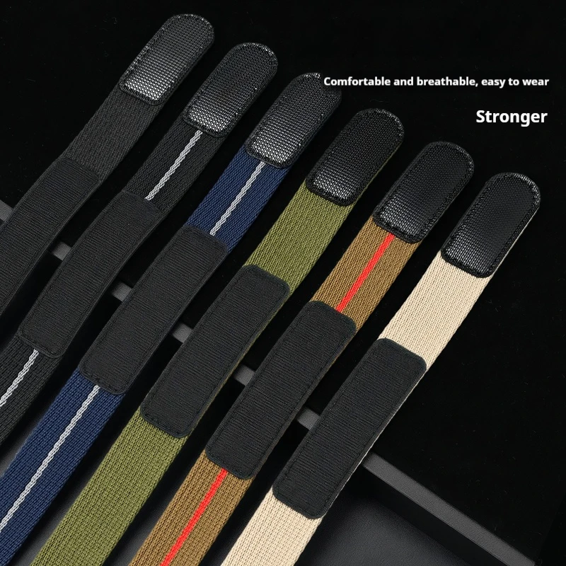 สายไนลอน 20 มม. 22 มม. สำหรับไ - Nylon Nato Strap บทวิจารณ์และราคา