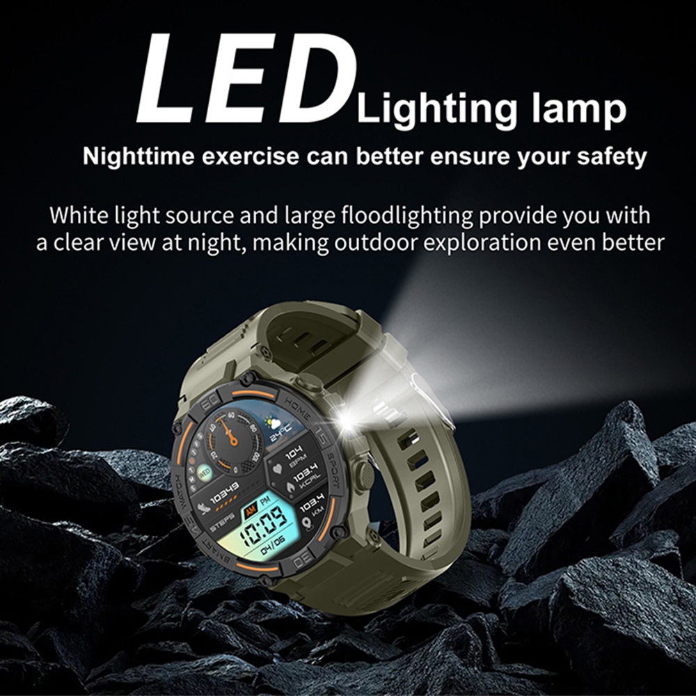 นาฬิกาสมาร์ทวอทช์ทหารสำหรับผู้ - Smartwatch Face บทวิจารณ์และราคา