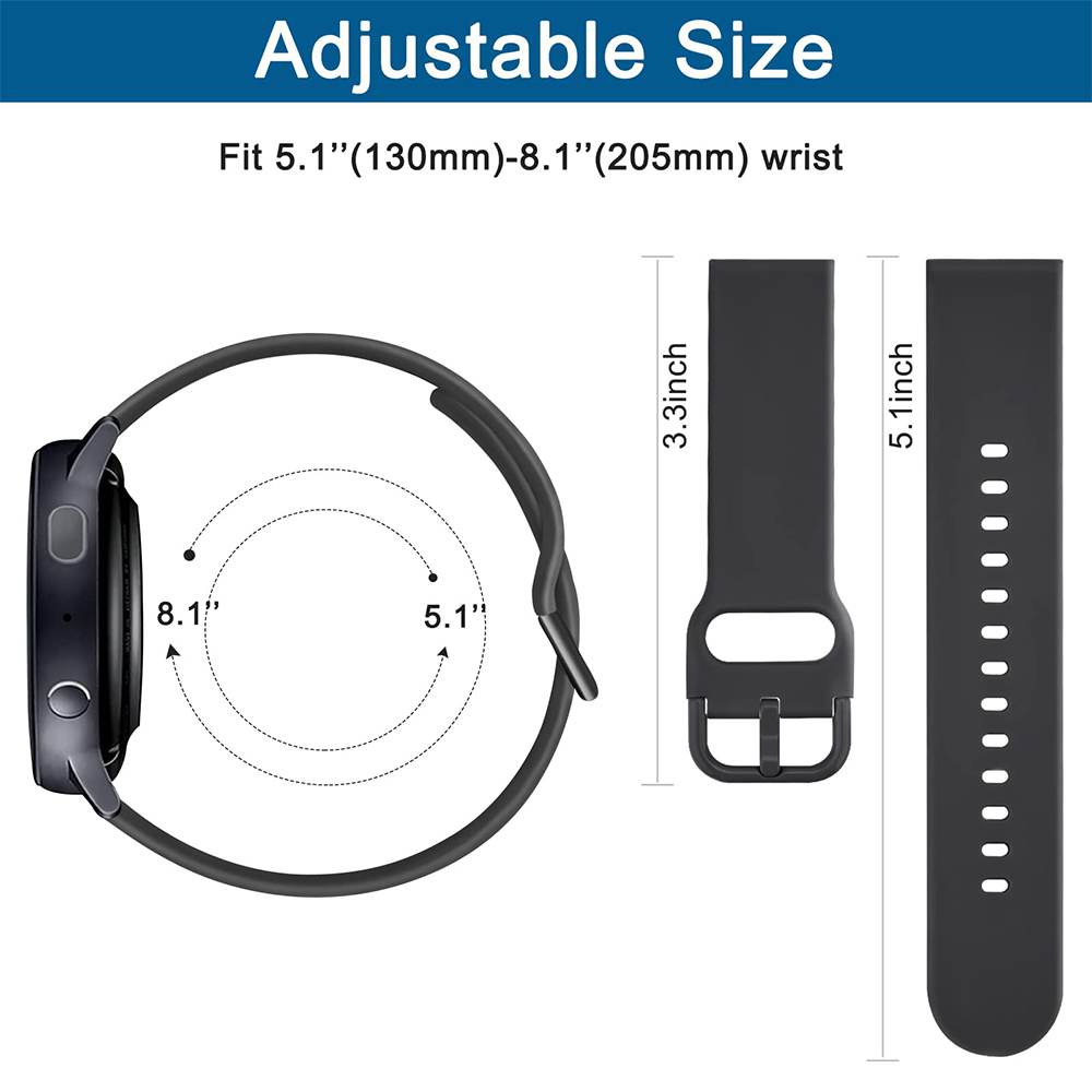 20 มม.22 มม.สําหรับ Samsung Ga - Titan Smartwatch Accessories บทวิจารณ์และราคา
