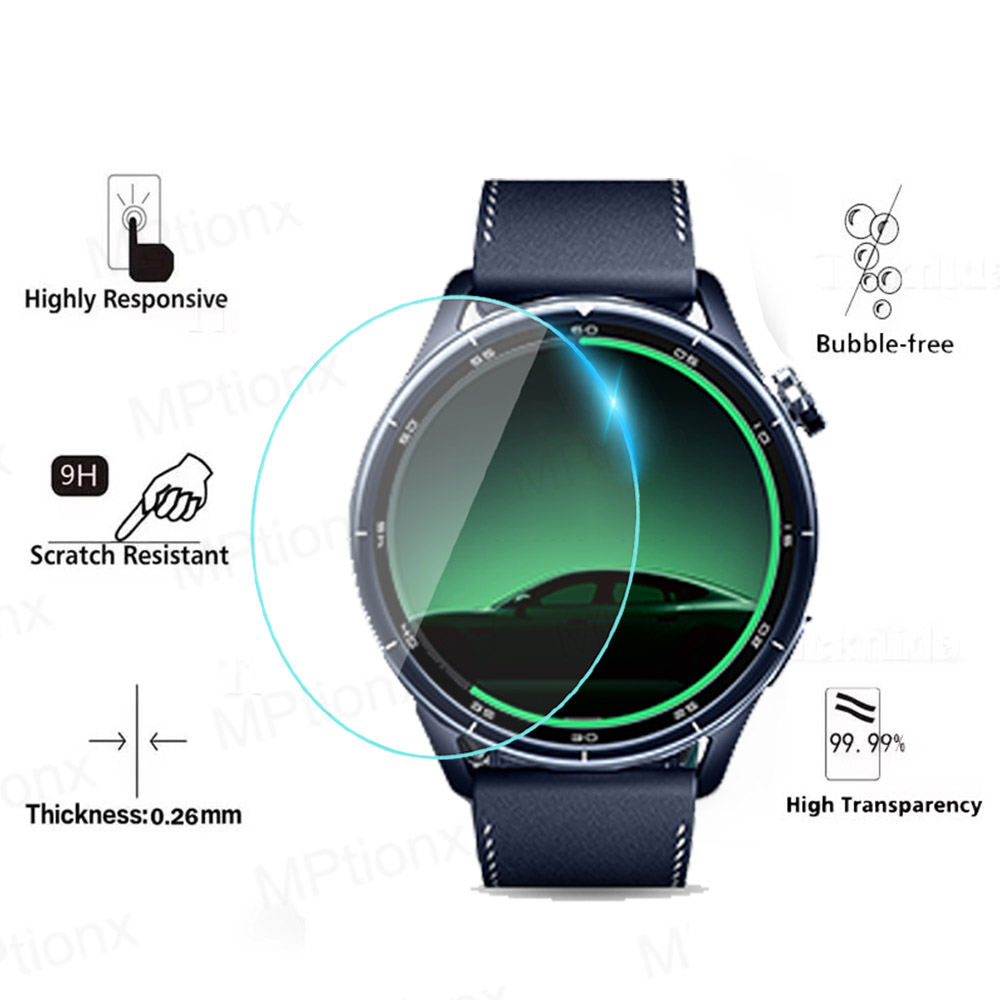 กระจกนิรภัยสำหรับเสี่ยวมี่ วอท - Xiaomi Smartwatch Accessories บทวิจารณ์และราคา