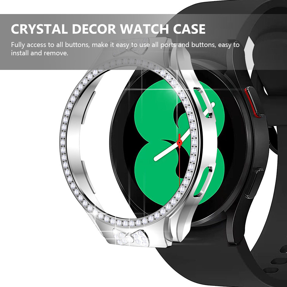 เคสนาฬิกาตกแต่งคริสตัลวิบวับ ส - Smartwatch Case บทวิจารณ์และราคา