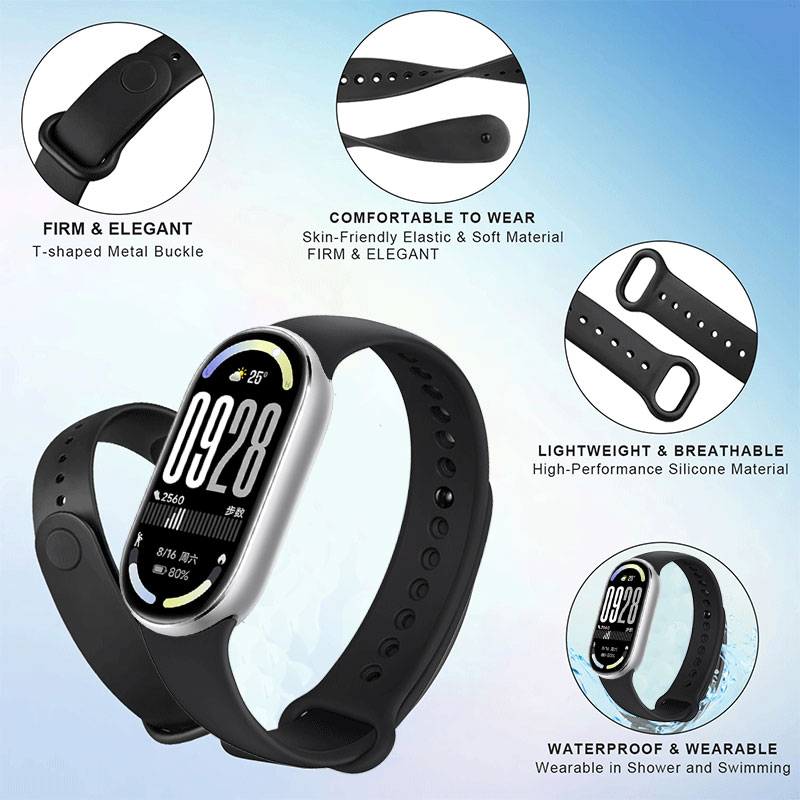 สายซิลิโคน + นาฬิกาสําหรับ Xia - Xiaomi Smartwatch Accessories บทวิจารณ์และราคา
