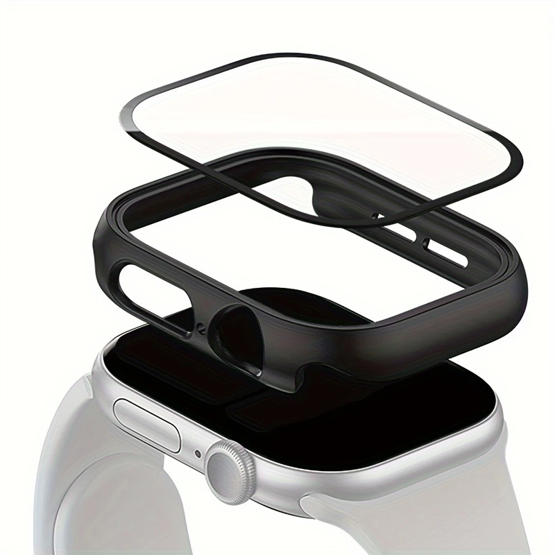 กระจก + กรณีสำหรับแอปเปิ้ลวอทช - Smartwatch Band Accessories บทวิจารณ์และราคา