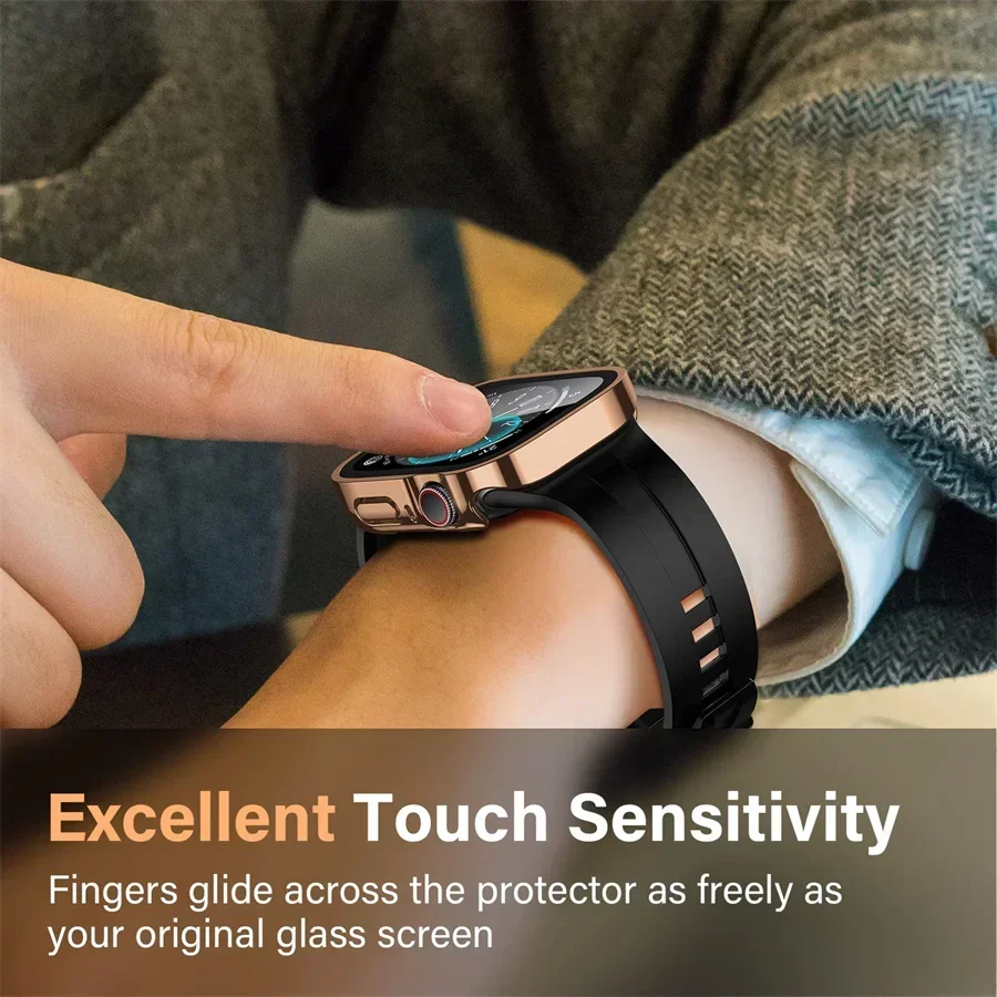 แก้ว + ฝาครอบสําหรับ Apple Wat - Smartwatch Watch Accessories For Women บทวิจารณ์และราคา