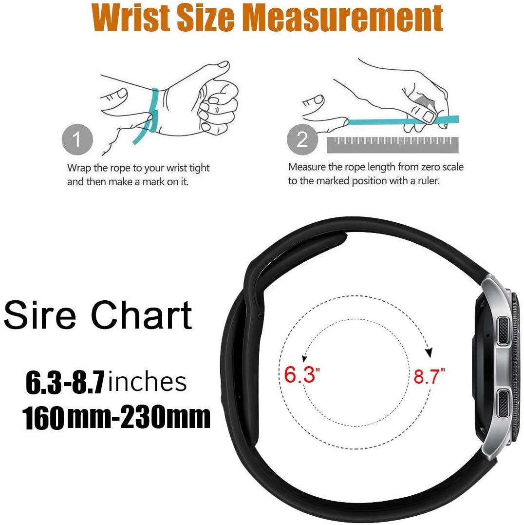 สายนาฬิกาสำหรับ Samsung Galaxy - Xiaomi Smartwatch S3 Accessories บทวิจารณ์และราคา