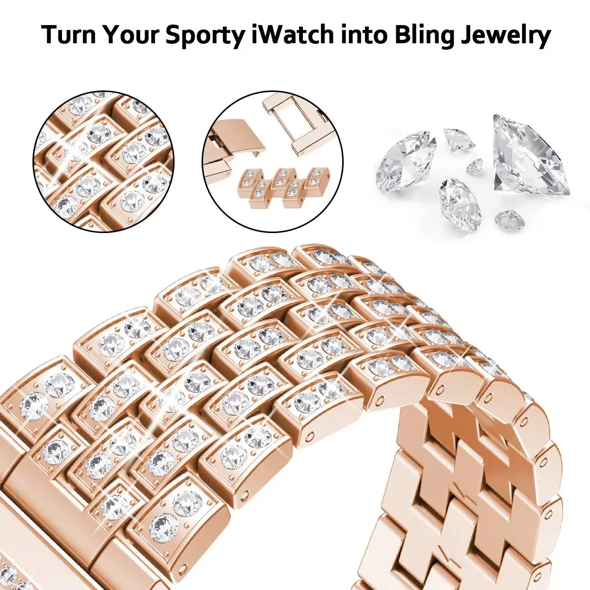 เพชรสําหรับ Samsung Galaxy Wat - Titan Smartwatch Accessories บทวิจารณ์และราคา