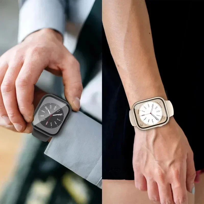 3 แพ็คกระจกนิรภัยสำหรับแอปเปิ้ - Smartwatch Band Accessories บทวิจารณ์และราคา
