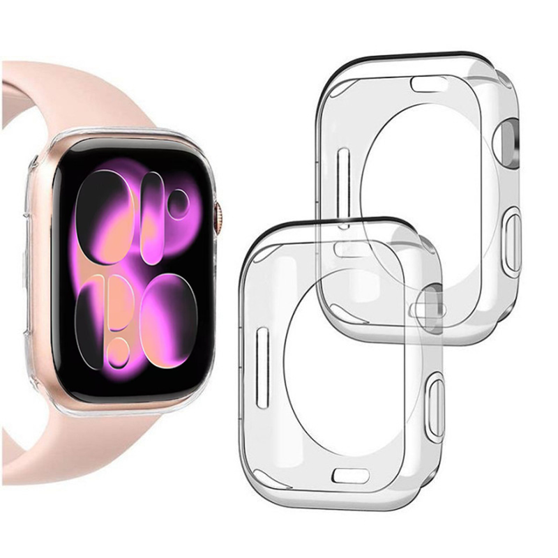 เคสซิลิโคนสำหรับแอปเปิ้ลวอทช์  - Smartwatch Band Accessories บทวิจารณ์และราคา