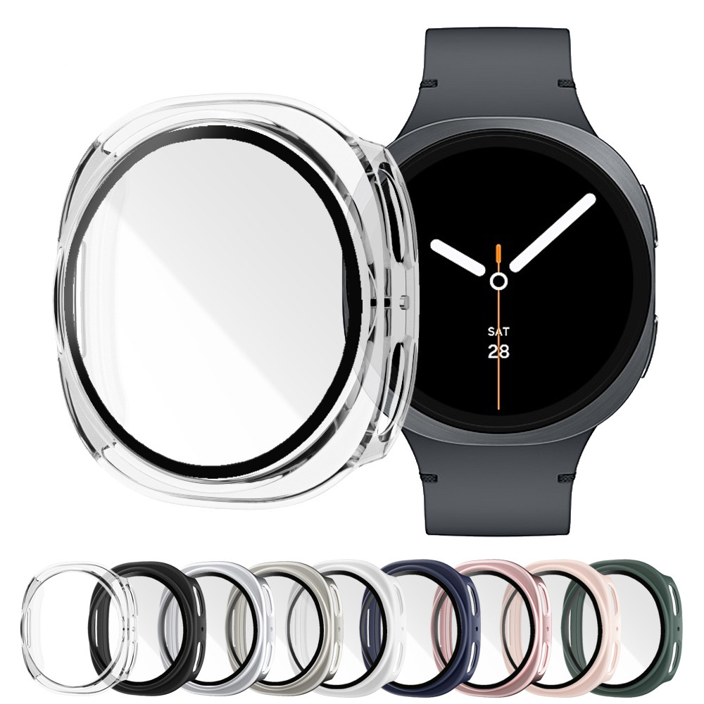 กระจกนิรภัย + กรณีสําหรับ Sams - Samsung Smartwatch Accessories บทวิจารณ์และราคา