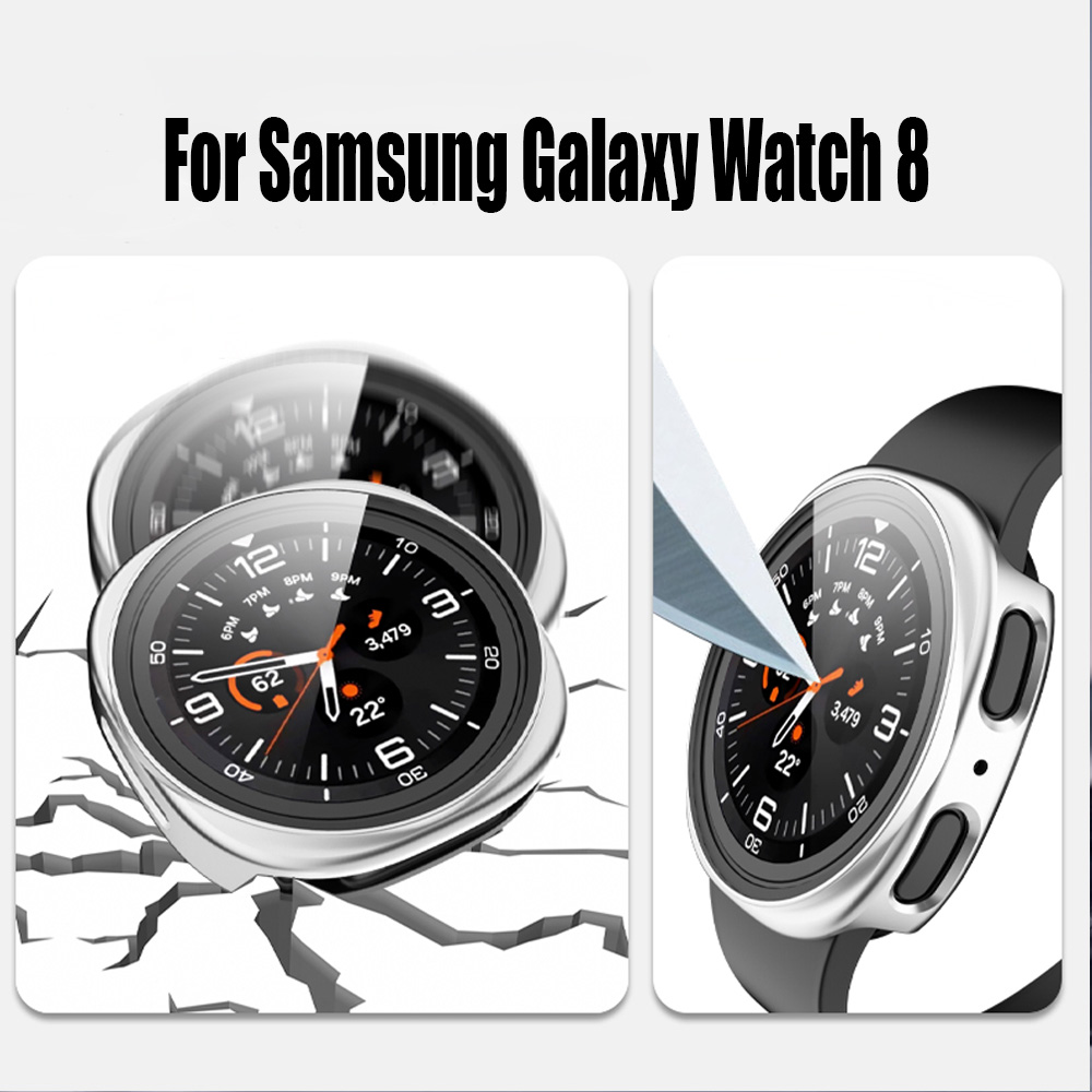 กระจกนิรภัย + กรณีสําหรับ Sams - Samsung Smartwatch Accessories บทวิจารณ์และราคา