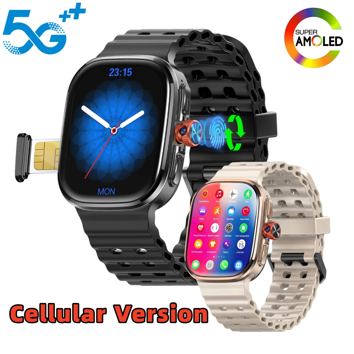 M99 Pro Android 15.0 หน้าจอ Am - Smartwatch Id บทวิจารณ์และราคา