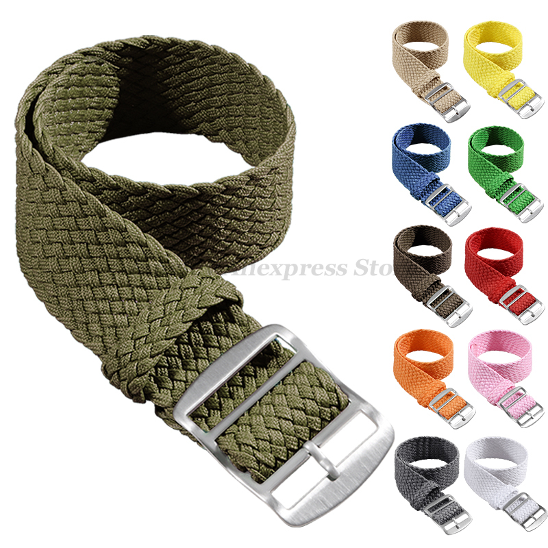 ไนลอนทอสําหรับ Perlon นาฬิกาคุ - Nylon Nato Strap บทวิจารณ์และราคา