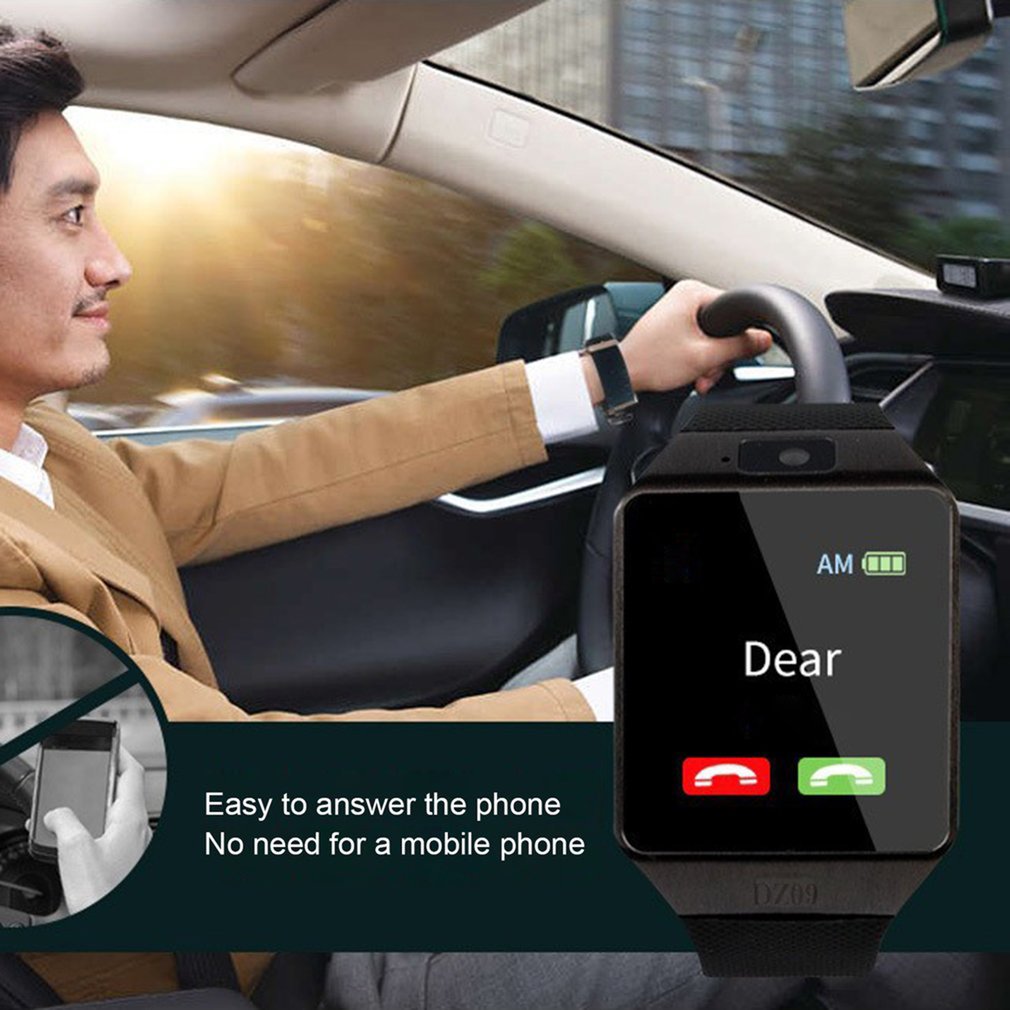 สมาร์ทวอทช์หน้าจอสัมผัส DZ09 ร - Smartwatch Face บทวิจารณ์และราคา