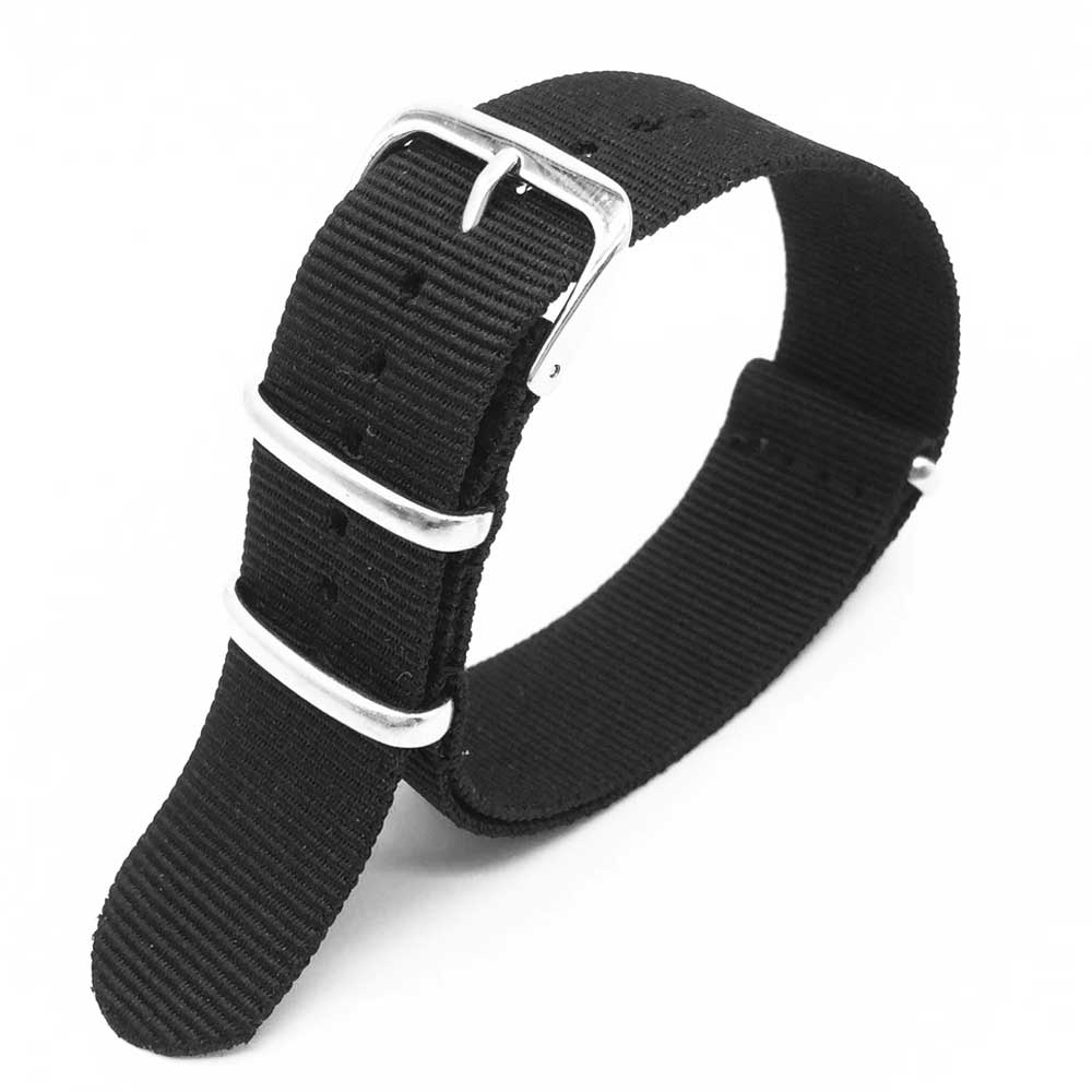 ผ้าใบสําหรับไนลอนสายนาฬิกานาฬิ - Nylon Nato Strap บทวิจารณ์และราคา