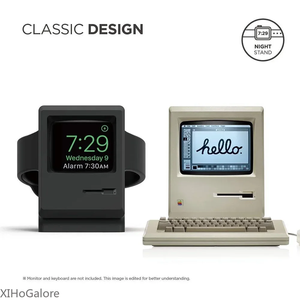 แท่นชาร์จซิลิโคนลายคอมพิวเตอร์ - Watch Charging Dock บทวิจารณ์และราคา