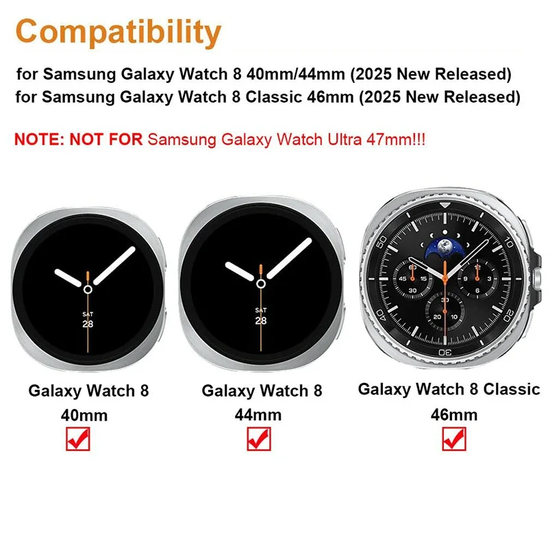 22 มม.สําหรับ Samsung Watch 8/ - Smartwatch Band Accessories บทวิจารณ์และราคา