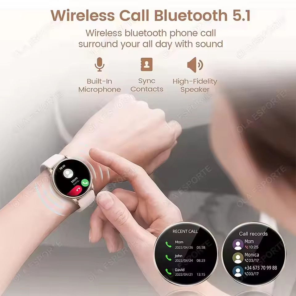 สมาร์ทวอทช์ 1.77 นิ้ว HD AMOLE - Smartwatch Face บทวิจารณ์และราคา