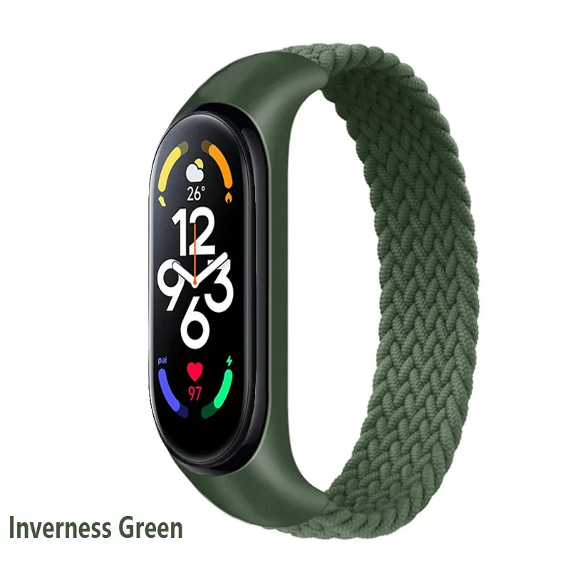 สําหรับMi band 7 8 6 5 ไนลอนSo - Xiaomi Smartwatch Accessories บทวิจารณ์และราคา
