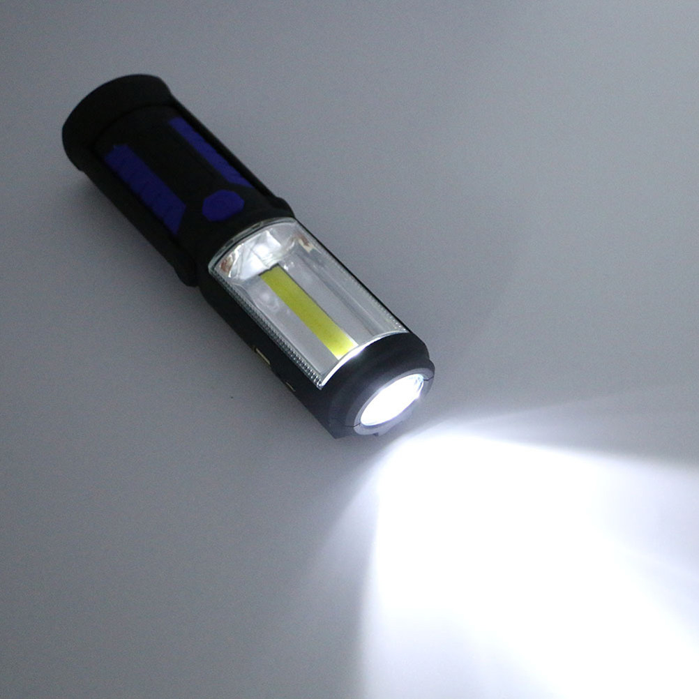 ไฟฉายพกพาแบบชาร์จ USB 1Cob พร้ - Magnetic Charging Stand บทวิจารณ์และราคา