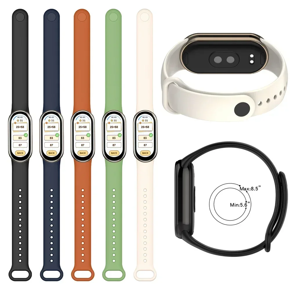 สายรัดซิลิโคนสําหรับวง Xiaomi  - Smartwatch Watch Accessories For Women บทวิจารณ์และราคา