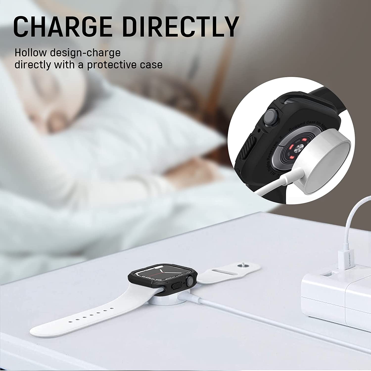 ทนทานสําหรับ Apple Watch Case  - Smartwatch Band Accessories บทวิจารณ์และราคา